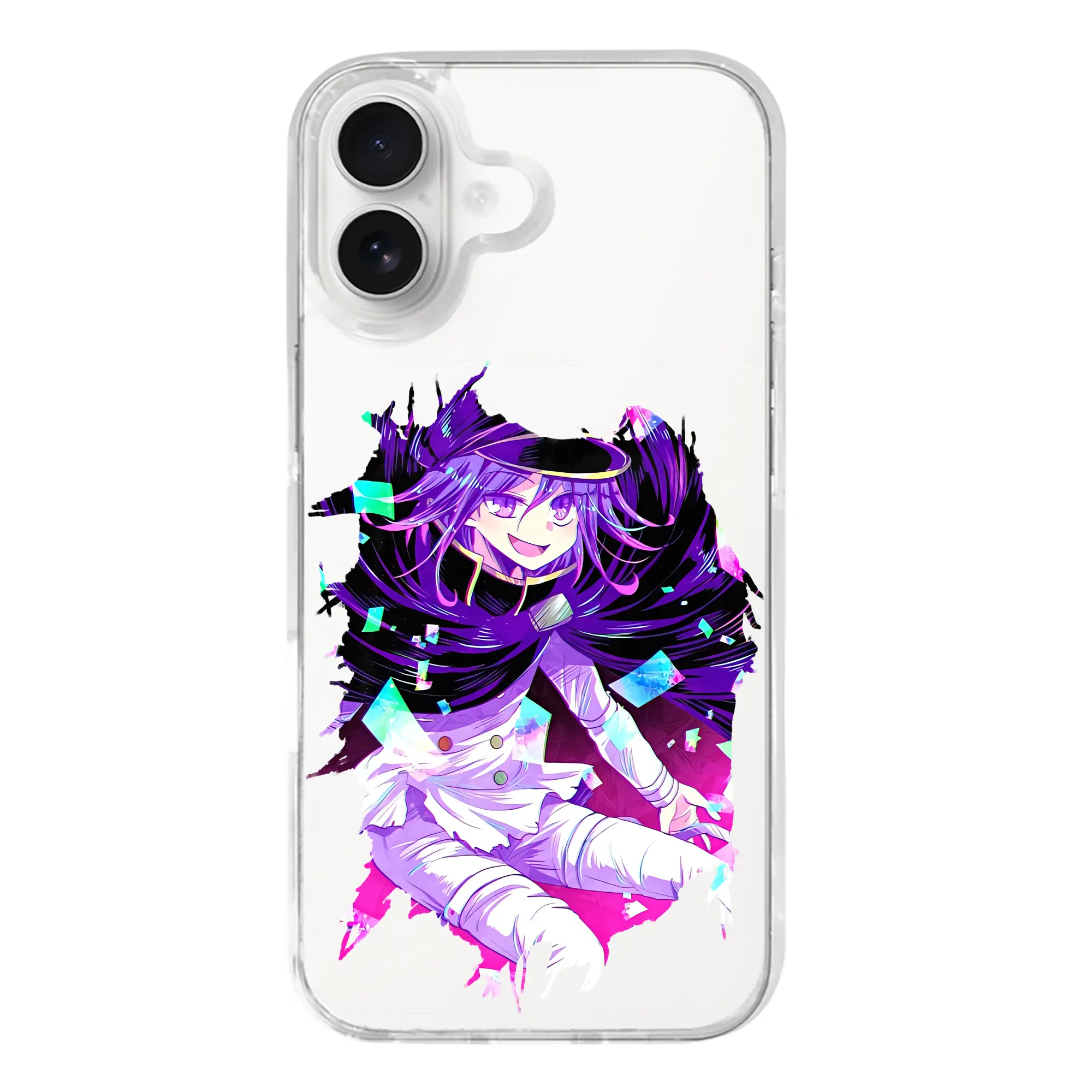 ダンガンロンパ グッズ,王馬小吉 - iPhone 17シリーズ 透明スマホケース – 薄型・耐衝撃・精密フィット保護カバー